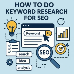 How to do keyword research for SEO
